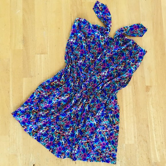 Fashion Web Pants - ✂️Strapless Blue Floral Romper - FINAL